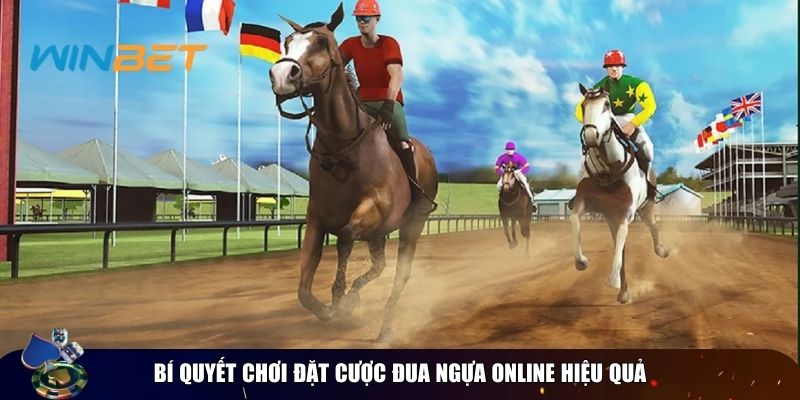 Bí quyết chơi đặt cược đua ngựa online hiệu quả