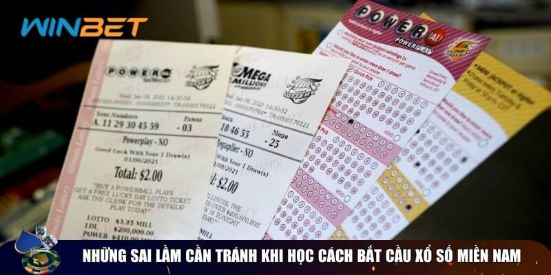 Hạn chế mắc sai lầm khi bắt cầu xổ số miền Nam