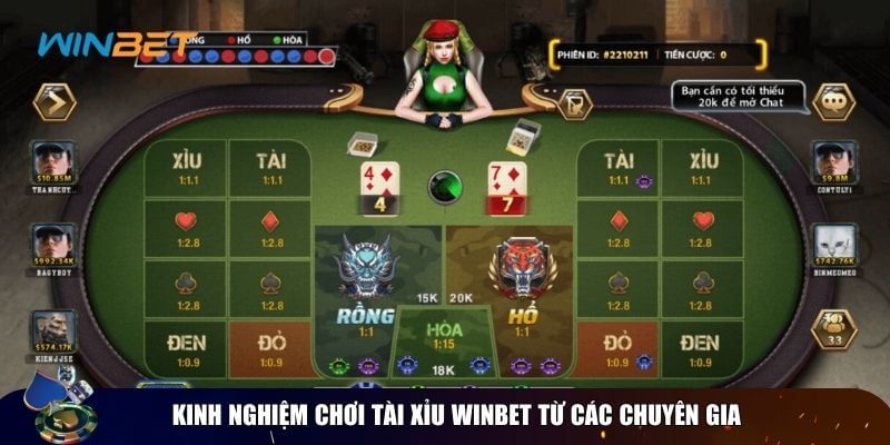 Kinh nghiệm chơi tài xỉu Winbet từ các chuyên gia